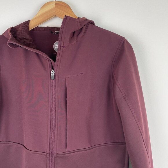 CLUB RIDE Womens Lightwgt. Zip Front Cycling / Biking Maroon Jacket Small - Picture 4 of 6